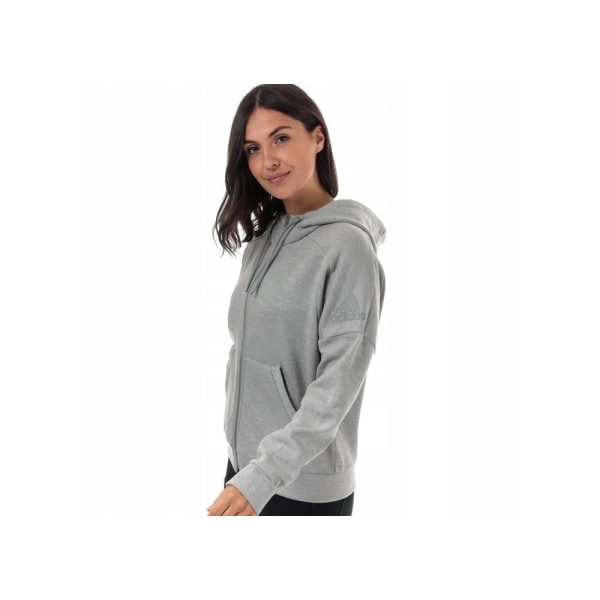 Sweatshirts Adidas W ID Melange HD Gråa 152 - 157 cm/XS