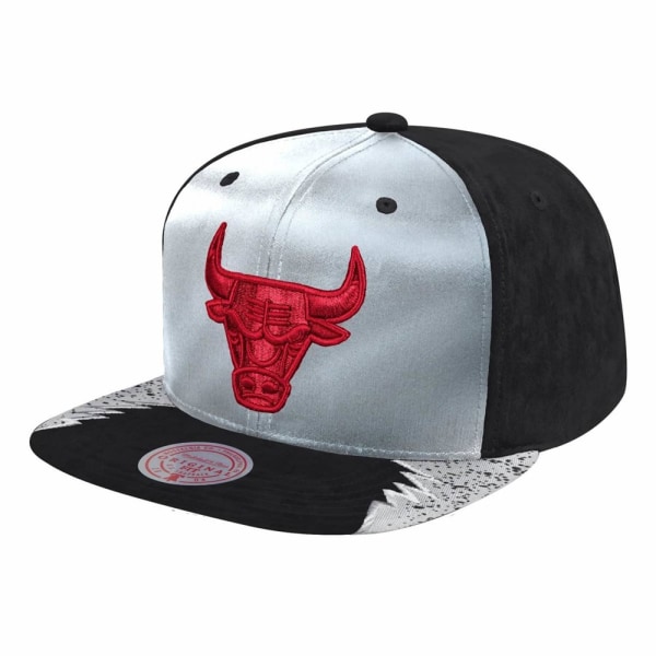 Hatut Mitchell & Ness Day 5 Snapback Chicago Bulls Mustat,Valkoiset Produkt av avvikande storlek