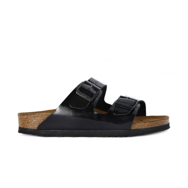 Tøffel Birkenstock Arizona Patent Sort 36