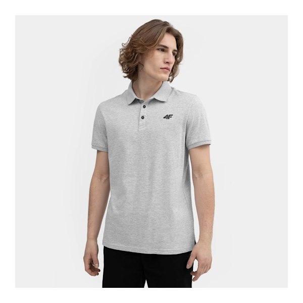 T-shirts 4F SS23TPTSM038 Grå 176 - 179 cm/M