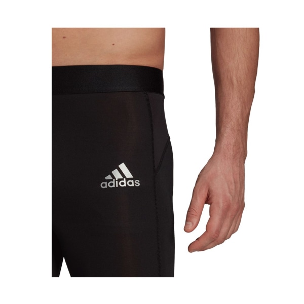 Byxor Adidas Techfit Svarta 182 - 187 cm/XL