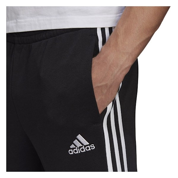 Bukser Adidas Essentials Tapered Cuff 3 Stripes Sort 164 - 169 cm/S
