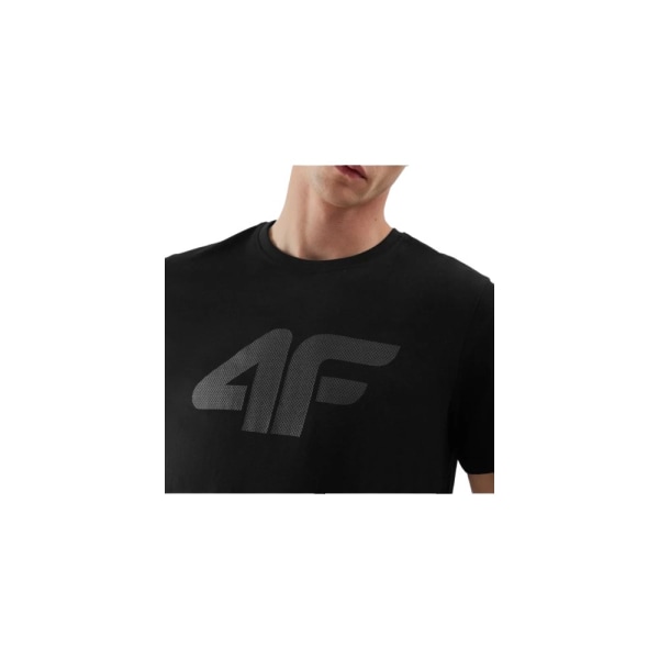 T-shirts 4F 4FAW23TTSHM087720S Sort 182 - 185 cm/XL
