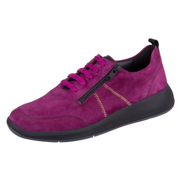 Lågskor Solidus Halea Berry Uva Velour City Rosa 7 UK women