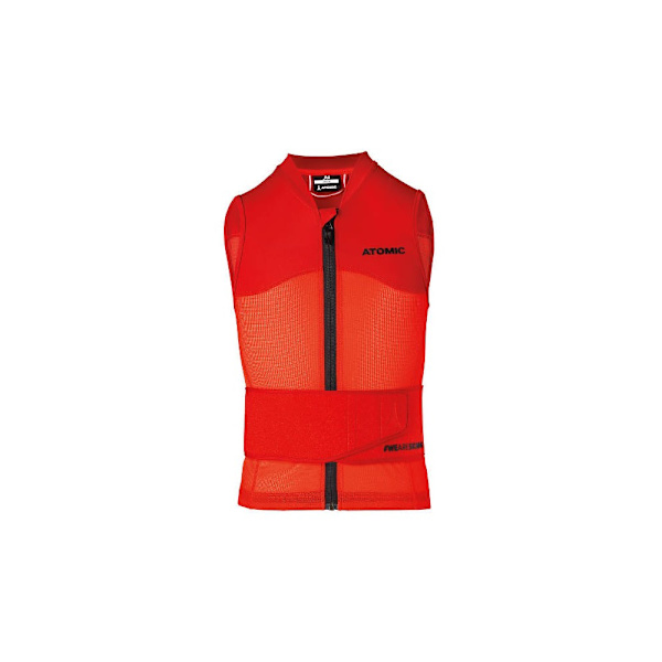 Ochraniacze Atomic Live Shield Vest JR 2023 Punainen Produkt av avvikande storlek