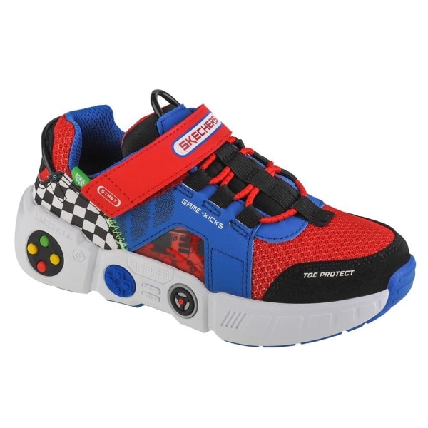 Lågskor Skechers Gametronix Röda,Blå 36