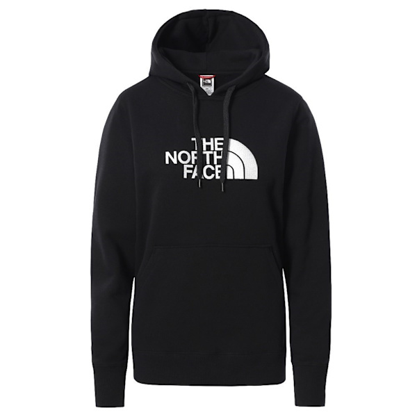 Puserot je Fleecet The North Face W Drew Peak Pullover Hoodie Mustat 155 - 158 cm/XS