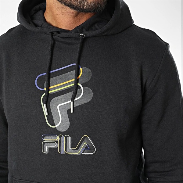 Sweatshirts Fila Bever Hoody Svarta 183 - 187 cm/XL