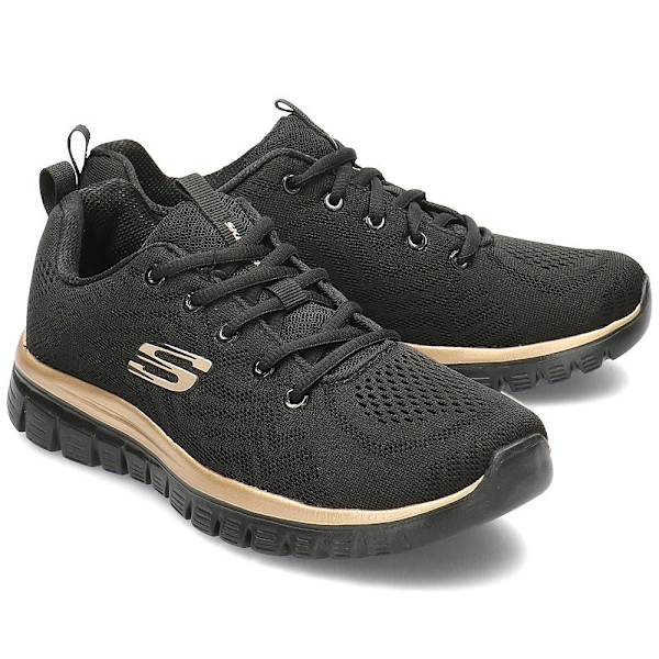 Lågskor Skechers Get Connected Svarta 37
