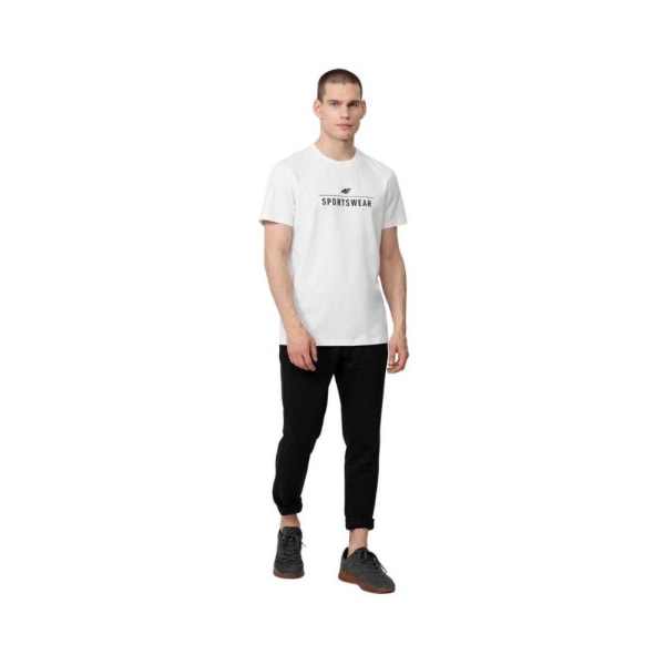 T-paidat 4F TSM354 Valkoiset 179 - 182 cm/L