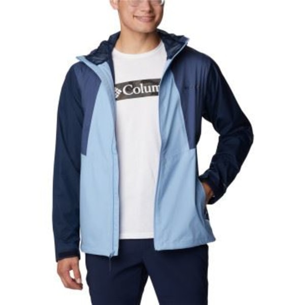 Jackor Columbia Inner Limits II Jacket Blå,Grenade 193 - 198 cm/XXL