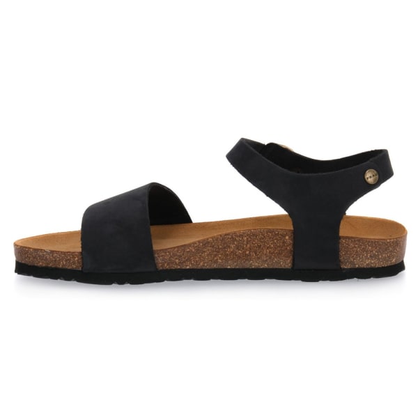 Sandaler Frau Nabouk V Blu Svarta 39