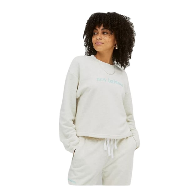 Sweatshirts New Balance Essentials Hvid 164 - 165 cm/XS