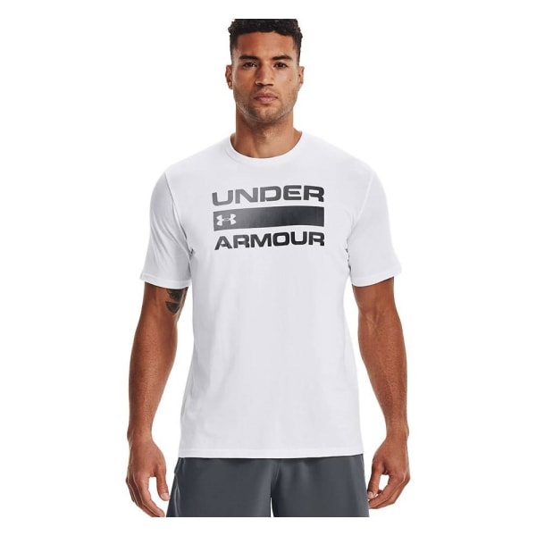 T-shirts Under Armour Team Issue Wordmark Grå,Sort,Hvid 193 - 197 cm/XXL