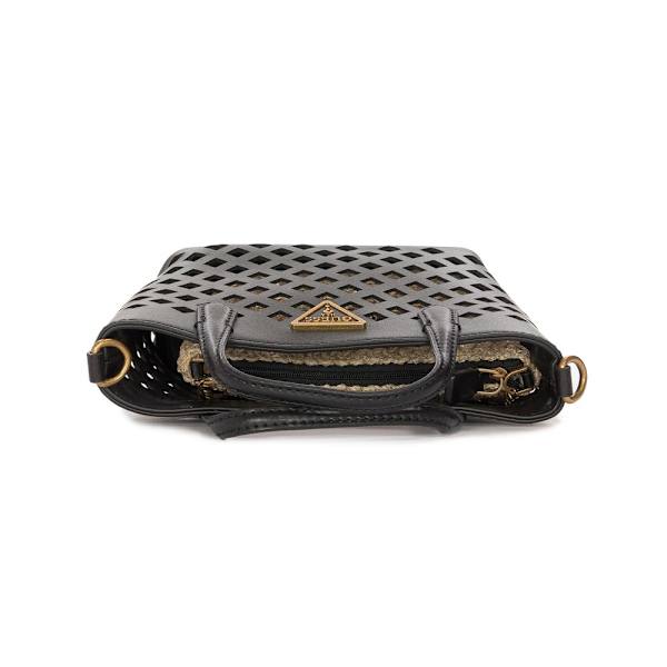 Käsilaukut Guess Aqua Mini Tote Kerman väriset,Mustat