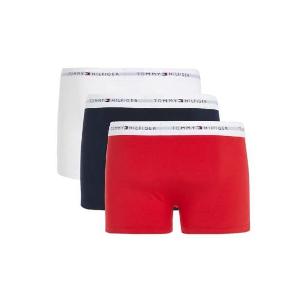 Majtki Tommy Hilfiger 3pk Trunk Punainen,Mustat,Valkoiset L