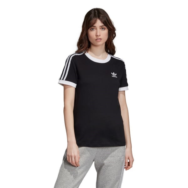 T-shirts Adidas 3 Stripes Tee Sort 152 - 157 cm/XS