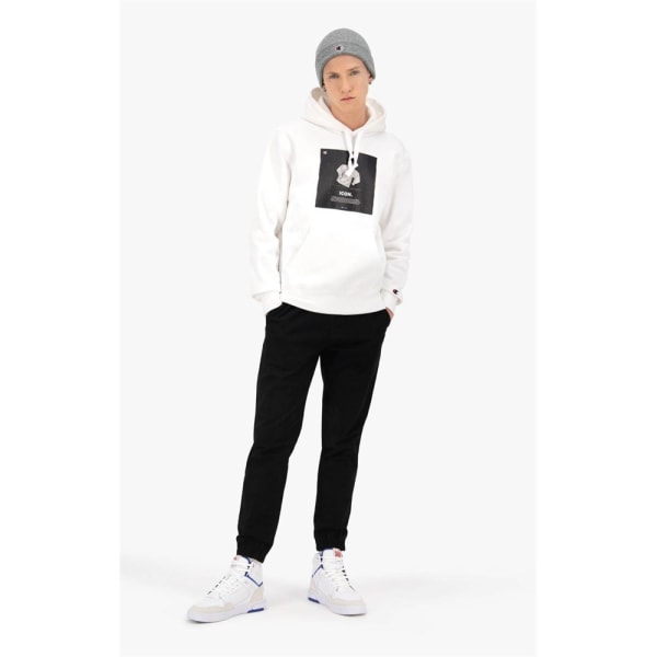Sweatshirts Champion Icon Graphic Print Hoodie Vit,Svarta 173 - 177 cm/S