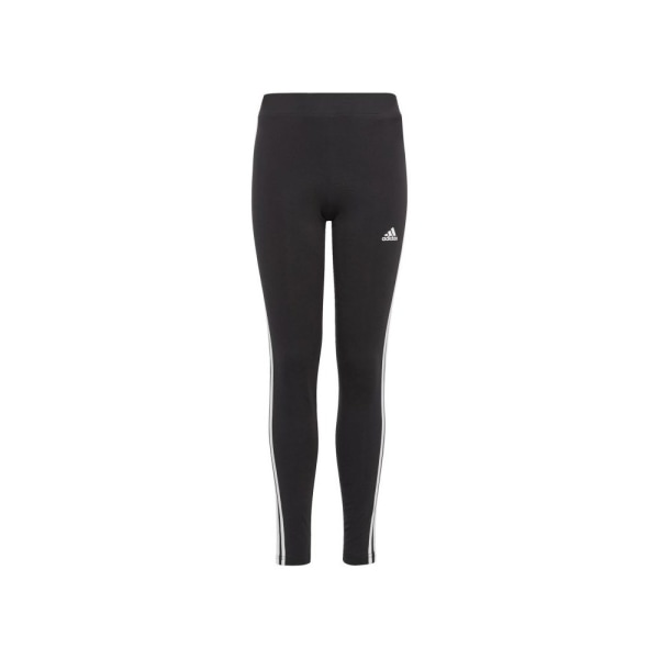 Housut Adidas 3 Stripes Tight Mustat 135 - 140 cm/S