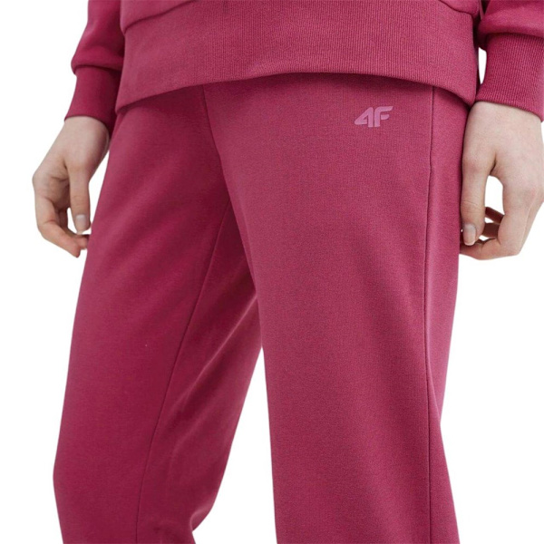 Housut 4F SS23TTROF229CIEMNYR Vaaleanpunaiset 171 - 174 cm/L