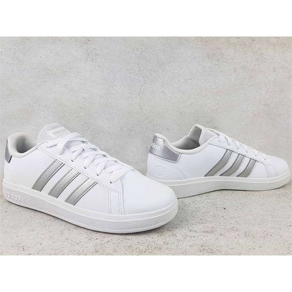 Lågskor Adidas Grand Court 20 K Vit 39 1/3