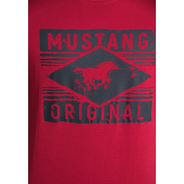 Shirts Mustang Alex C Print Röda 164 - 169 cm/S