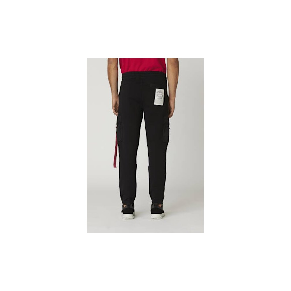 Bukser Aeronautica Militare PF894F512934300 Sort 183 - 187 cm/L