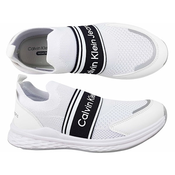 Puolikengät Calvin Klein Cut Easyon Valkoiset 34