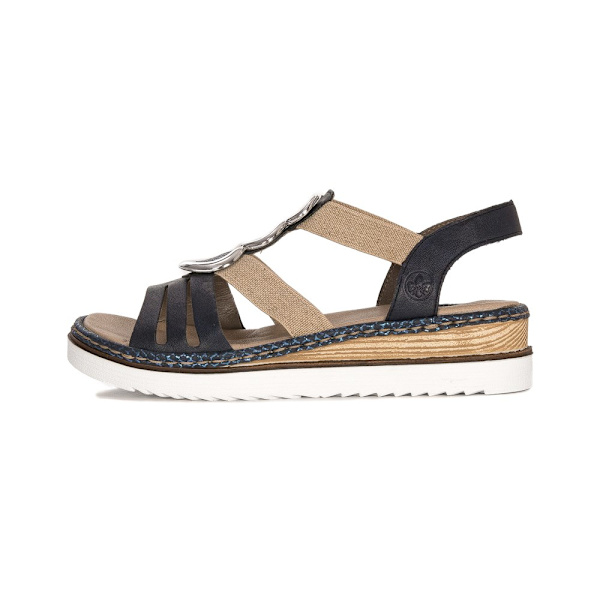 Sandaler Rieker 679L416BL Sort 37
