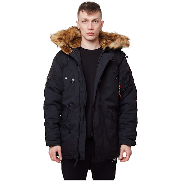 Jackor Alpha Industries Explorer Svarta 173 - 177 cm/S