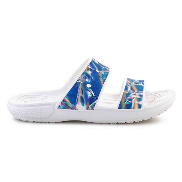 Tofflor Crocs Classic Hyperreal Sandal Blå 41