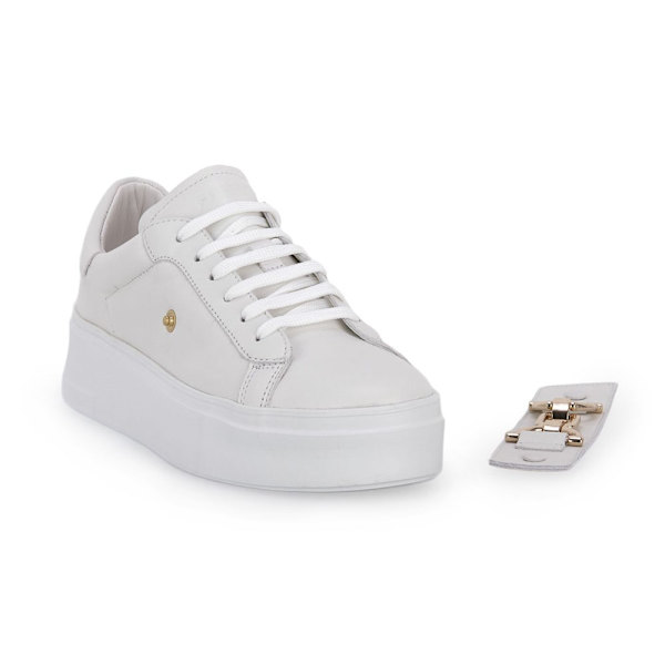 Sneakers low Frau Bianco Mousse Hvid 39