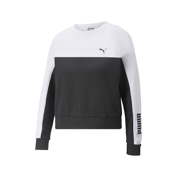 Sweatshirts Puma 84710301 Hvid,Sort 170 - 175 cm/M