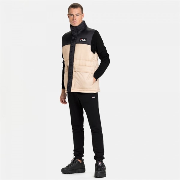 Jakker Fila Salo Puffer Vest Sort,Pink 180 - 185 cm/L