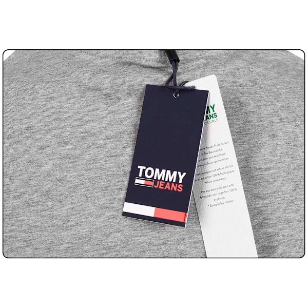T-paidat Tommy Hilfiger DM0DM04411038 Harmaat 184 - 188 cm/XL