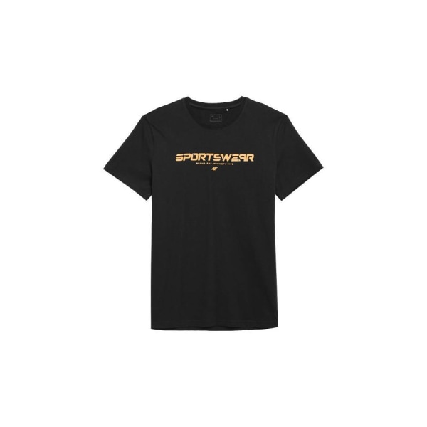 T-shirts 4F SS23TTSHM364GBOKACZER Sort 173 - 176 cm/S