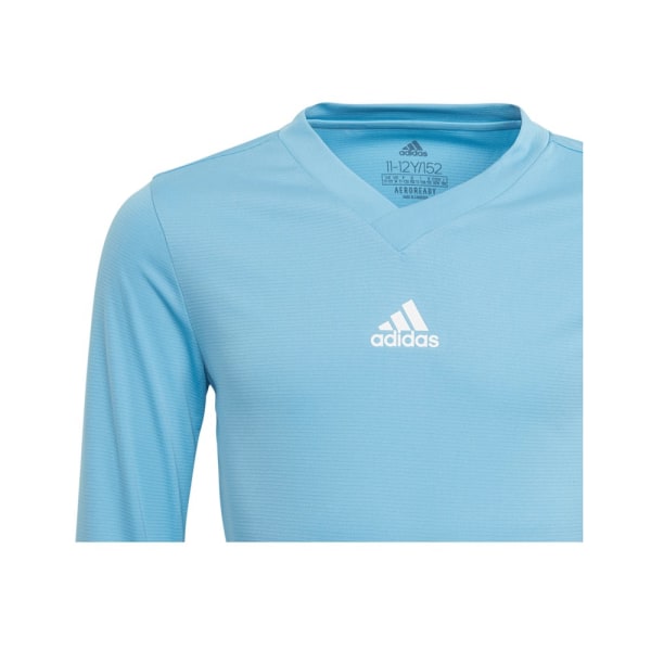 Shirts Adidas JR Team Base Tee Blå 123 - 128 cm/XS