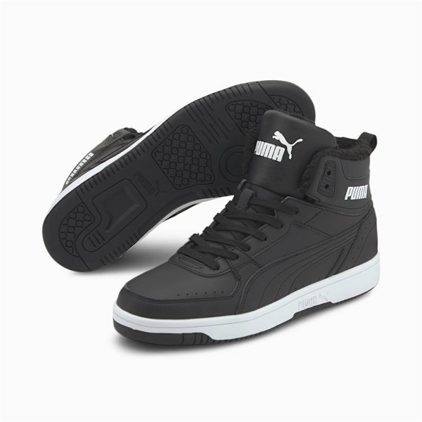 Puolikengät Puma Rebound Joy Fur Mustat 47