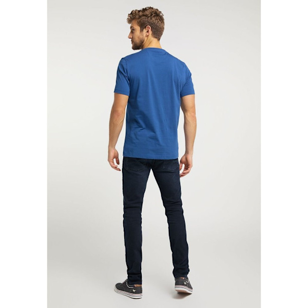 Shirts Mustang Alex C Print Blå 164 - 169 cm/S