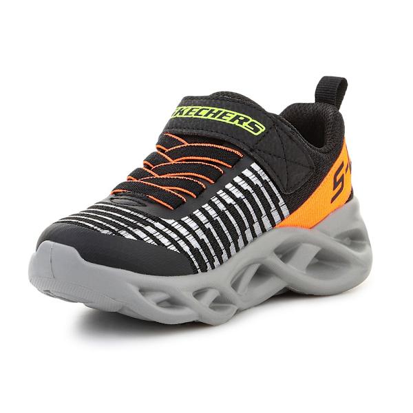 Sneakers low Skechers S Lights Sort,Orange 27.5