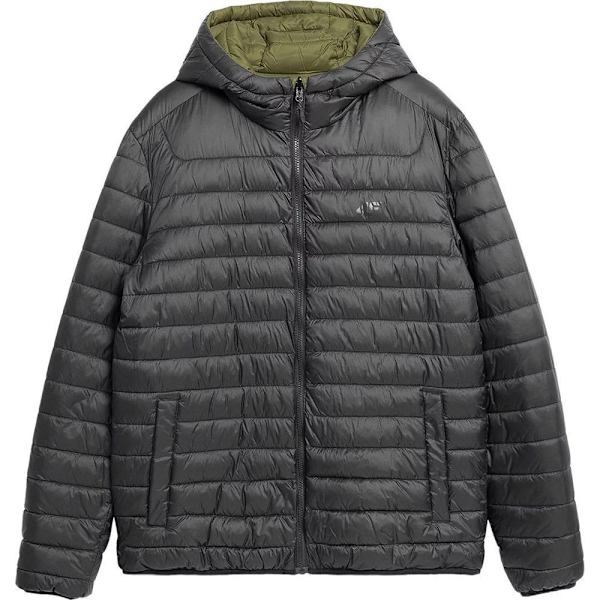 takki 4F AW23TDJAM24245S Mustat,Vihreät 182 - 185 cm/XL