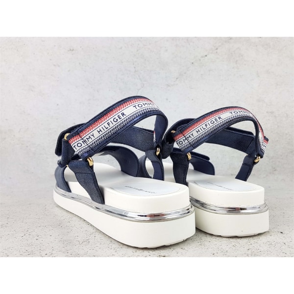 Sandaler Tommy Hilfiger Platform Velcro Flåde 36