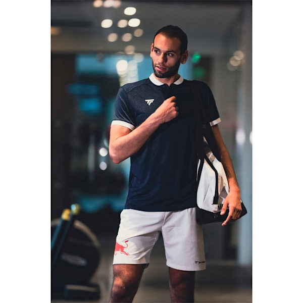 T-paidat Tecnifibre Team Tummansininen 178 - 182 cm/M
