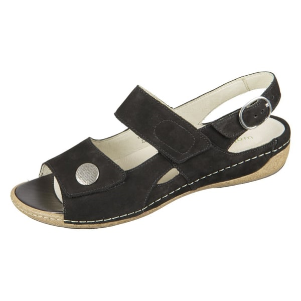 Sandaalit Waldläufer Heliett 342002 191 001 Denver Mustat 7.5 UK women
