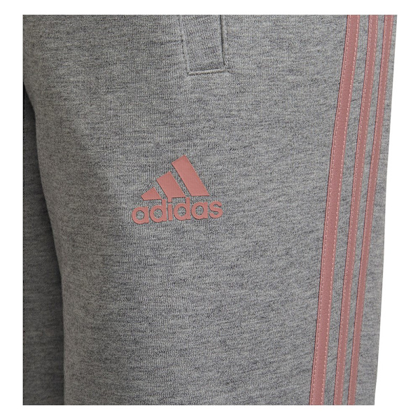 Byxor Adidas 3STRIPES JR Gråa 152 - 157 cm/XS