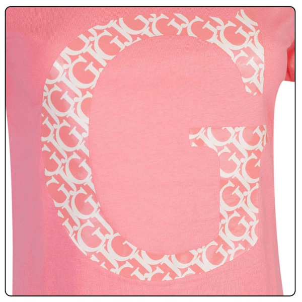 T-paidat Guess V3GI00I3Z14G67R Vaaleanpunaiset 158 - 162 cm/XS