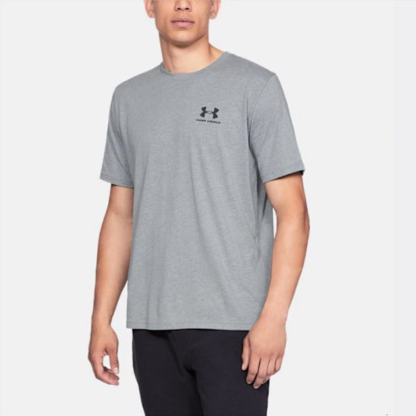 Shirts Under Armour Sportstyle Left Chest Gråa 178 - 182 cm/M