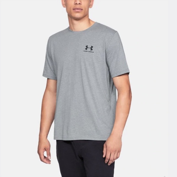 Shirts Under Armour Sportstyle Left Chest Gråa 183 - 187 cm/L