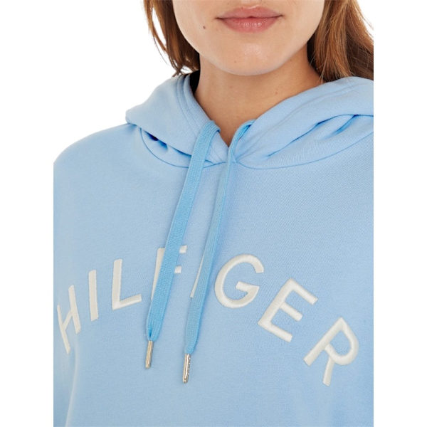 Puserot je Fleecet Tommy Hilfiger WW0WW37797C1Z Vaaleansiniset 168 - 172 cm/M