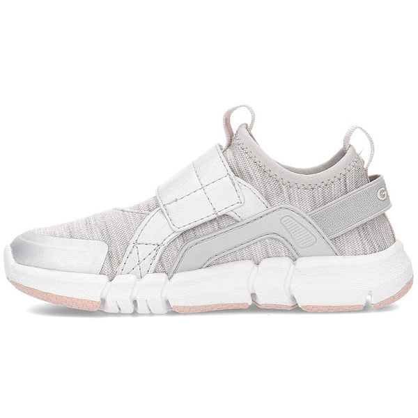 Lågskor Geox Junior Flexyper Gråa,Silver 36